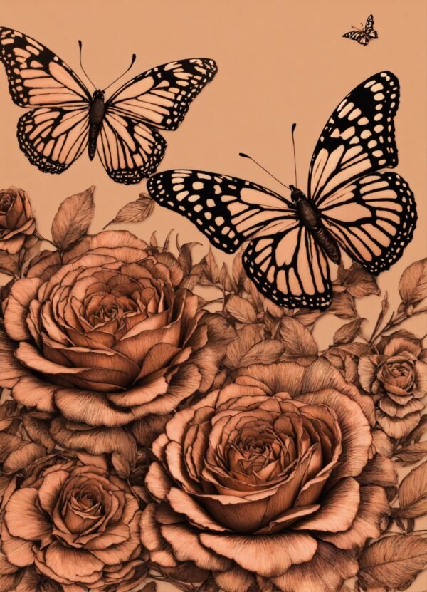 600 Butterflies Art Images Bundle for Sale