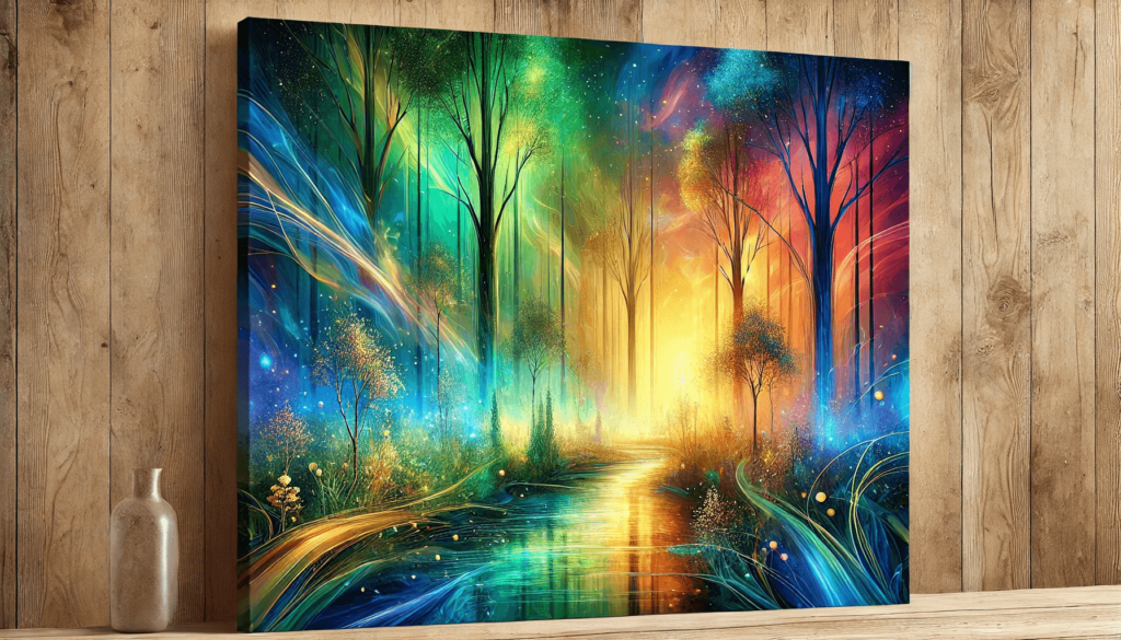 Explore vibrant and unique digital art on canvas, perfect for adding a modern touch to your home or office décor. Discover your new favorite piece today!