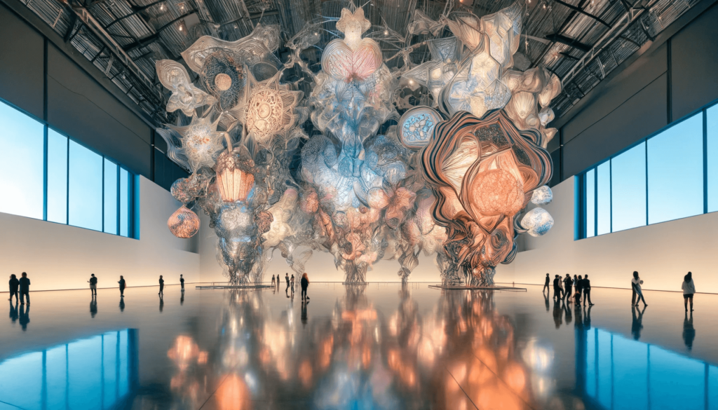 Explore captivating installation art that transforms spaces into immersive experiences, blending creativity and innovation to engage and inspire viewers.