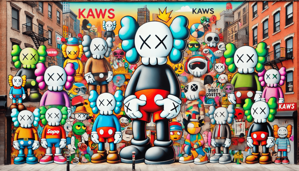 Explore the world of KAWS art, where contemporary street culture meets fine art through vibrant, iconic designs by artist Brian Donnelly.