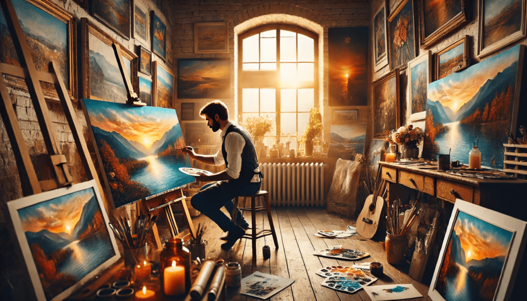 Discover the world of romantic art, where emotions and imagination blend, capturing the essence of beauty, passion, and nature's sublime wonders.