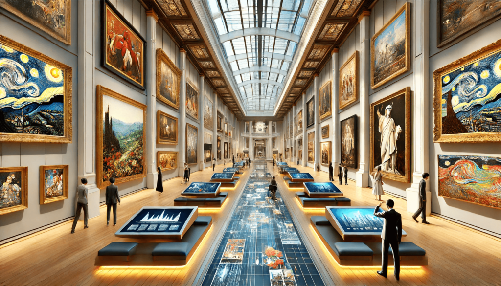 Explore a world of creativity at our virtual art museum, showcasing diverse masterpieces from renowned artists, all from the comfort of your home.