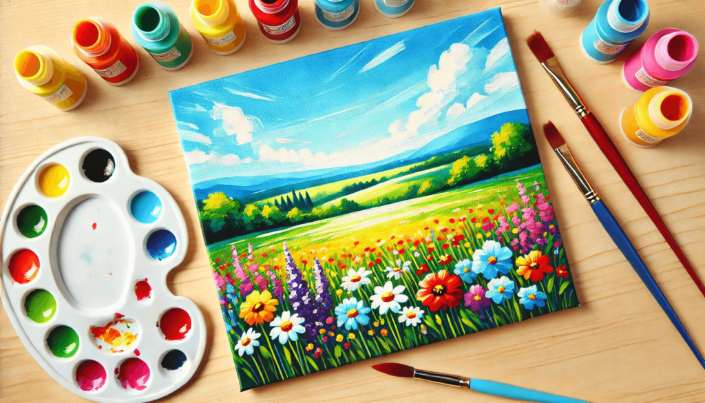 Explore our collection of easy and inspiring acrylic painting images for beginners. Start your creative journey with step-by-step guides and tips.