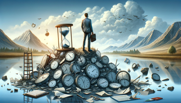 "Time Management" by Fantasia Pix: Stunning art depicting time's impact. Instant $2 download, free license, high-quality PNG for wall art and decor.