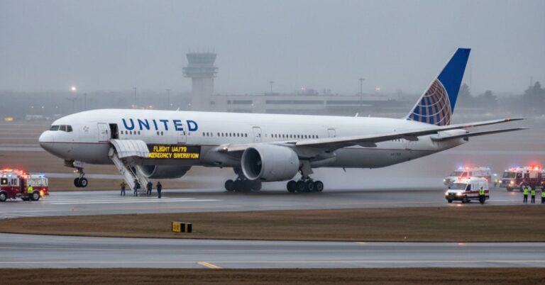 united airlines flight ua770 emergency diversion