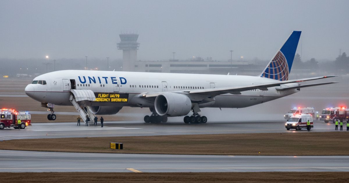 united airlines flight ua770 emergency diversion