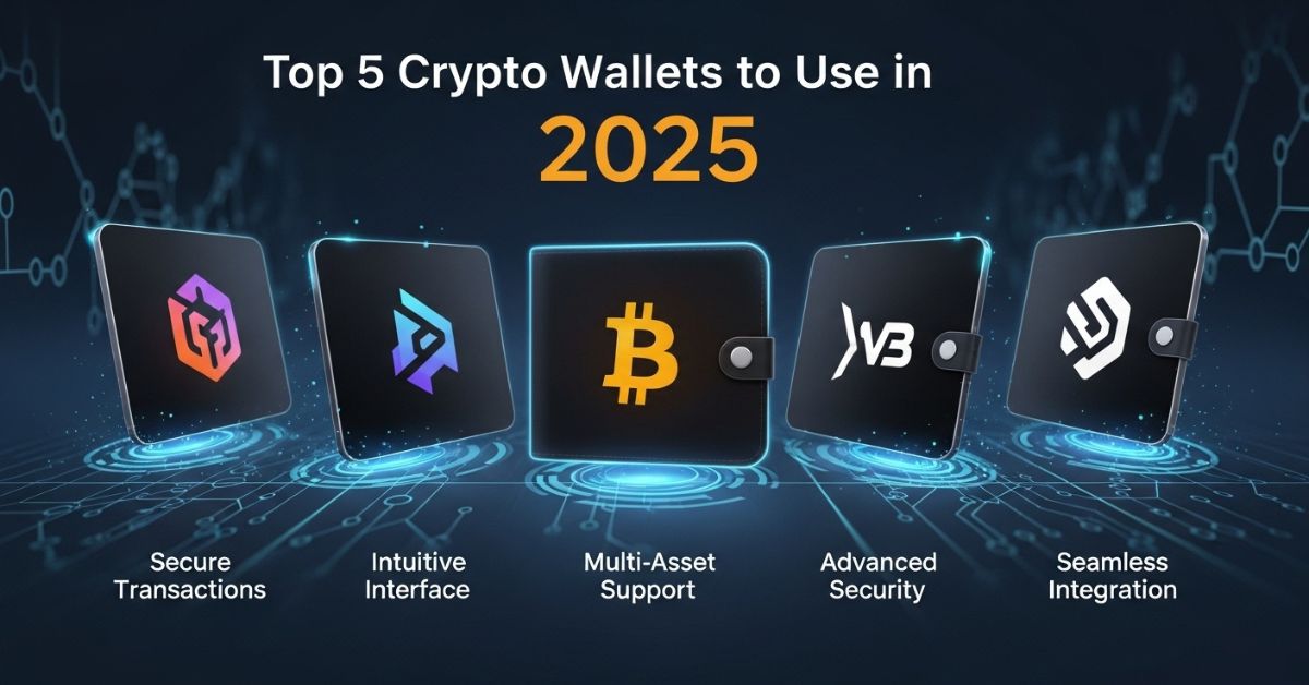Top 5 Crypto Wallets to Use in 2025